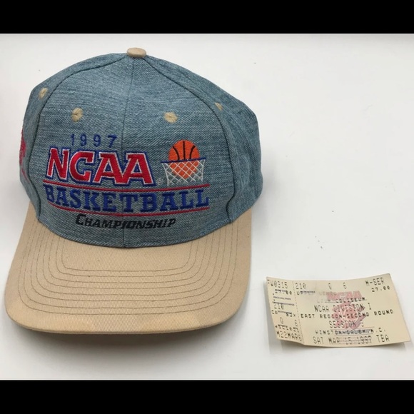 Accessories | 1997 Ncaa First And Second Round Jean Cap Hat Loco ...